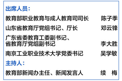 2022年突破“五大重点”！教育部发布会聚焦职业教育工作 | 2022第三场“教育新春”发布会